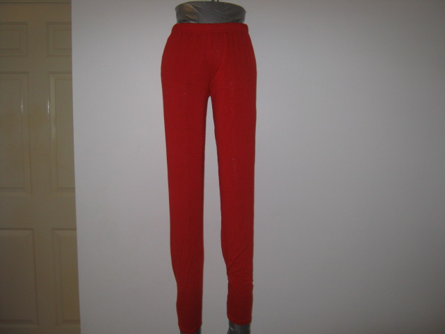 red legging cotton