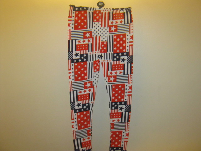 legging british flag acrylic