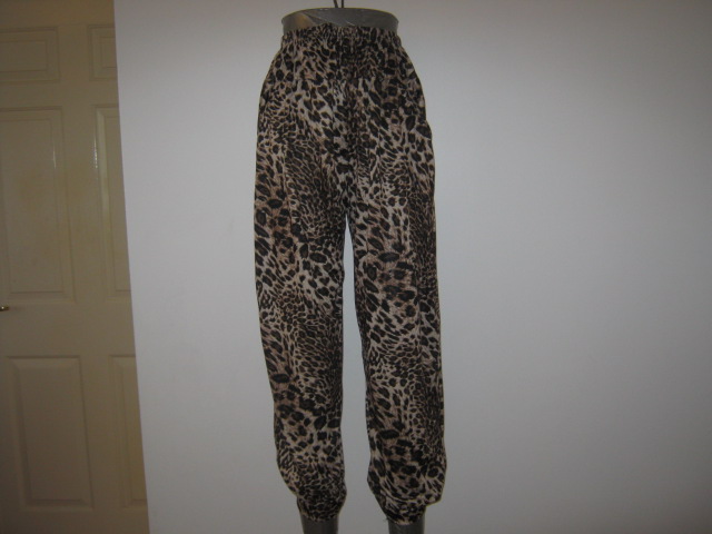 legging leopard skin akrylic